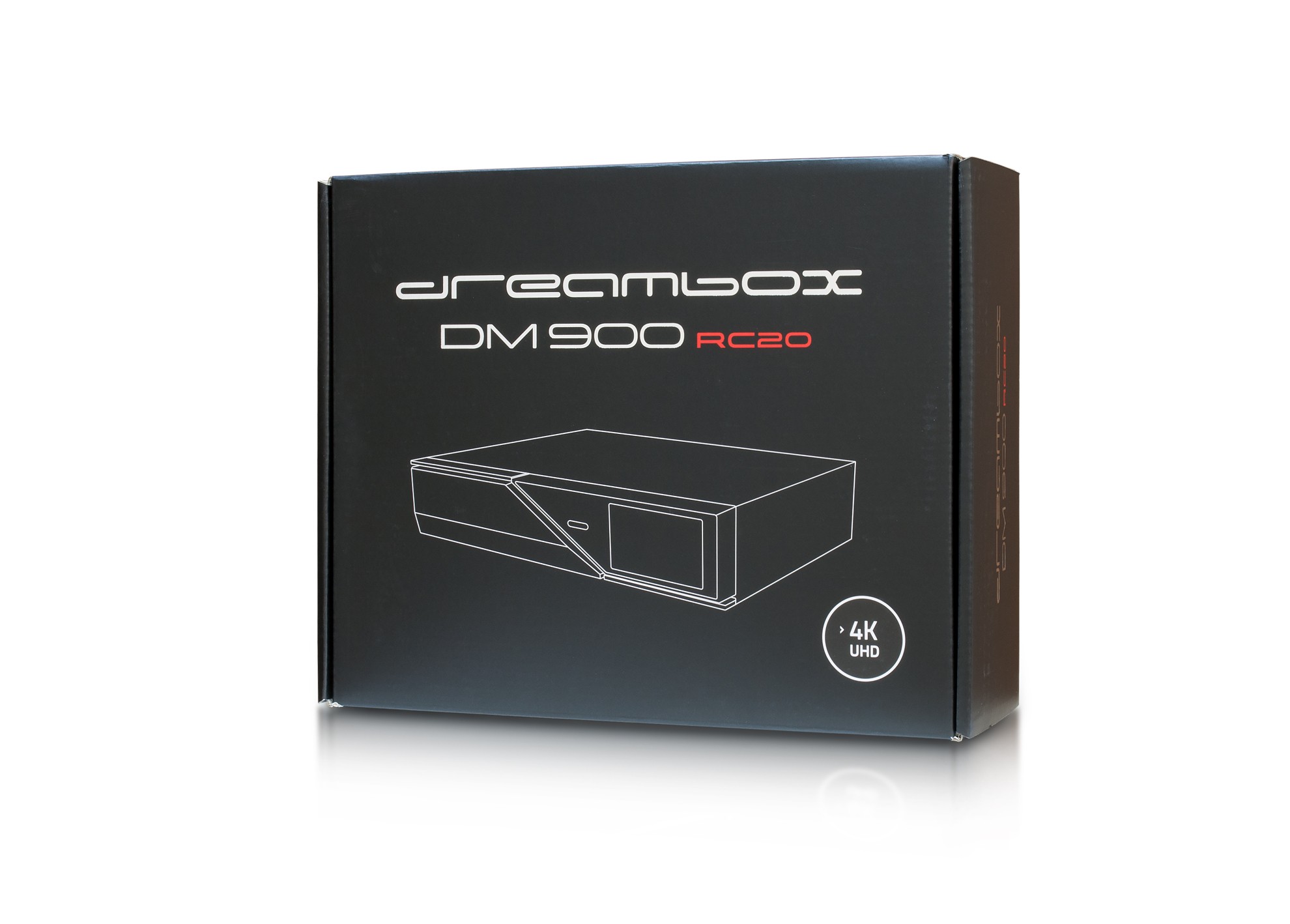 Dreambox DM-900 RC20 UHD 4K (1x Dual DVB-S2X)