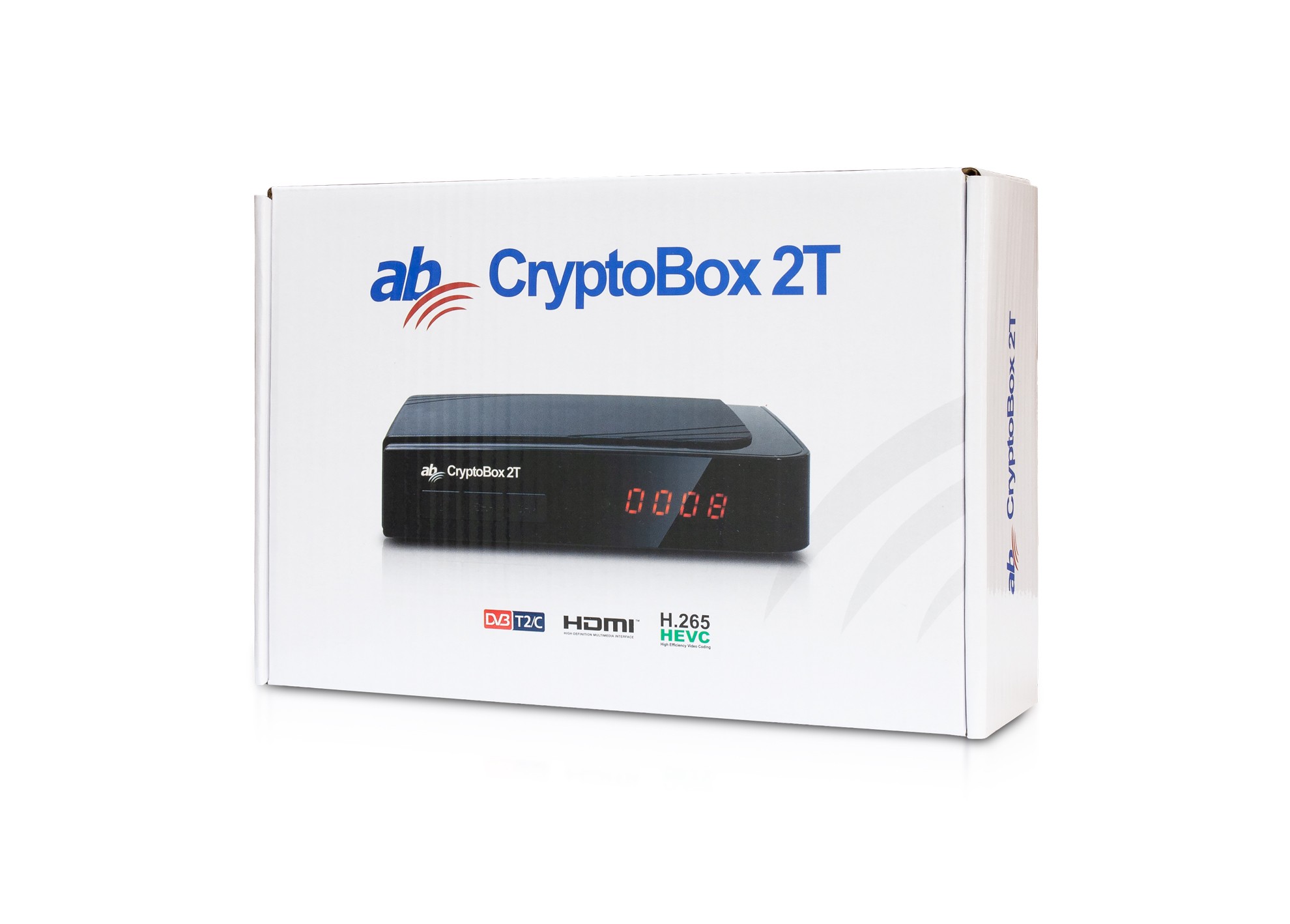 AB CryptoBox 2T HD terestriálny/káblový prijímač