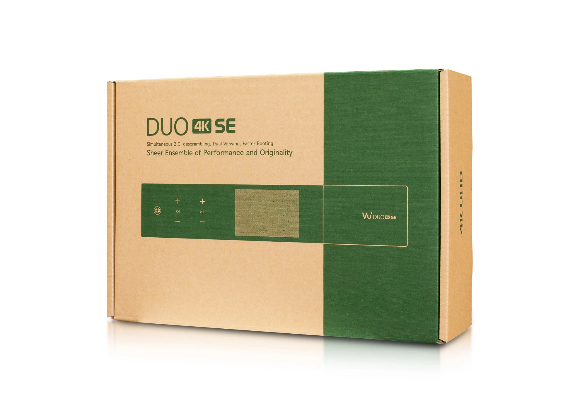 VU+ DUO 4K SE (1x Dual FBC S2X tuner) + 1TB HDD