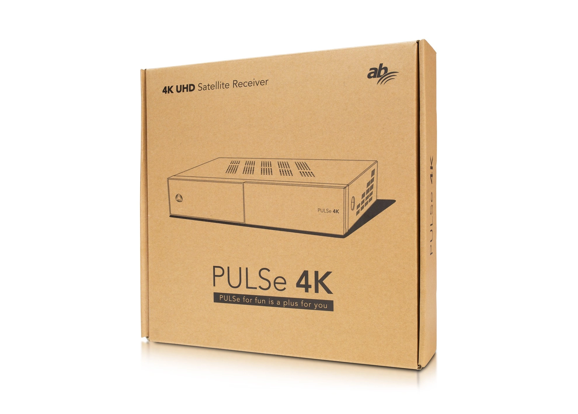 AB PULSe 4K (1x tuner DVB-S2X + 64GB microSD card)