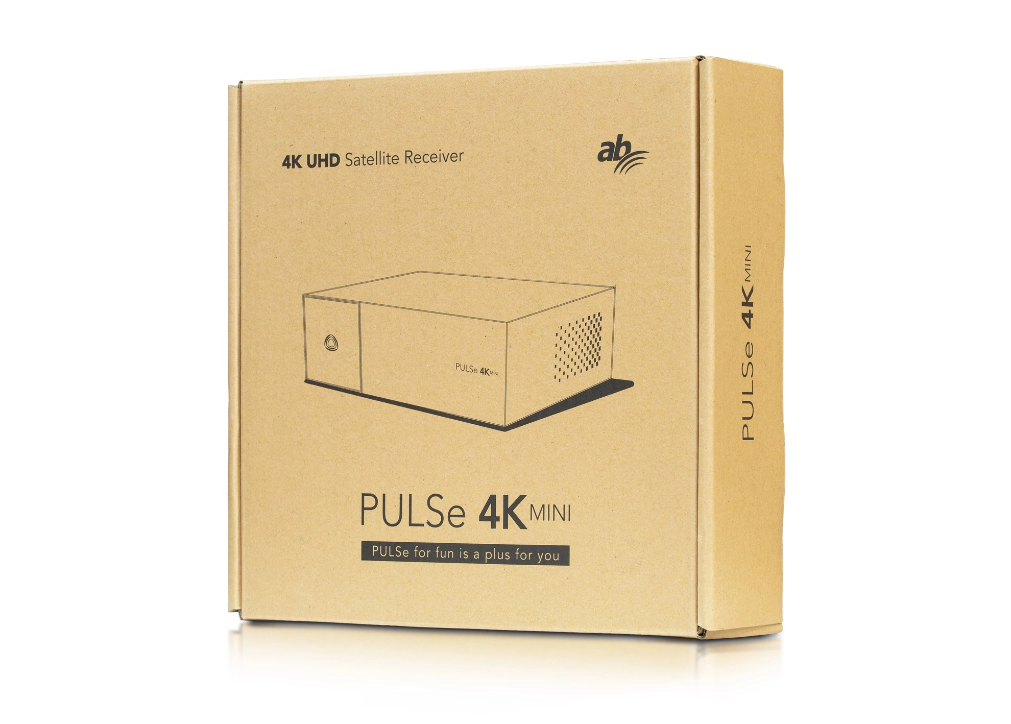 AB PULSe 4K MINI (1x tuner DVB-S2X + 64GB MicroSD)