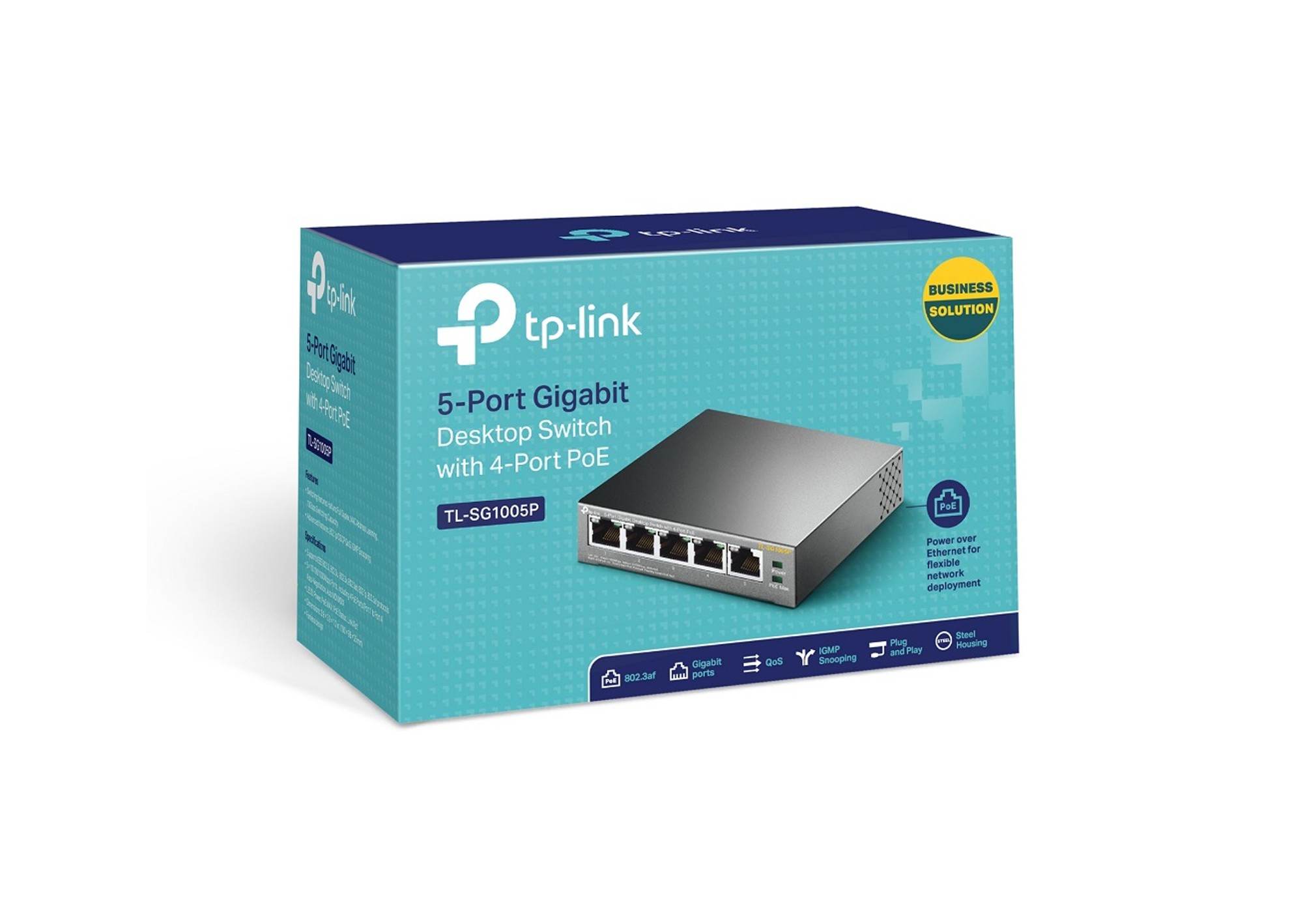 POE Switch 5-Port TP-LINK TL-SG1005P 1000Mbps