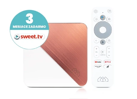 Homatics Box R Plus 4K + SWEET.TV na 3 mesiace