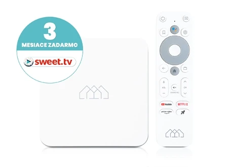 Homatics Box R 4K + SWEET.TV na 3 mesiace