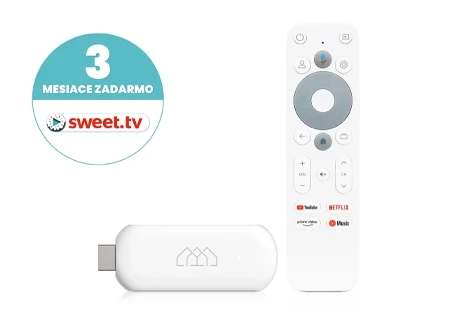 Homatics Stick 4K + SWEET.TV na 3 mesiace
