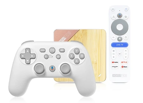 Homatics Box 4K Pro V2 AI-SR + Gamepad