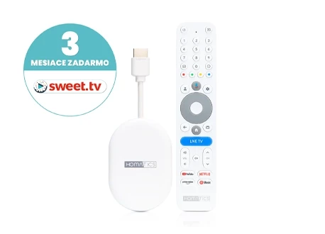Homatics Dongle Lite 4K V2 - BIG DO biely + SWEET