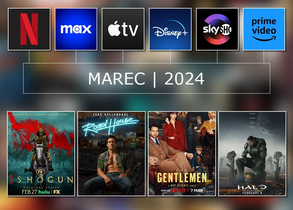 MAREC 2024 I Nové filmy, seriály a dokumenty, ktoré sa oplatí vidieť.