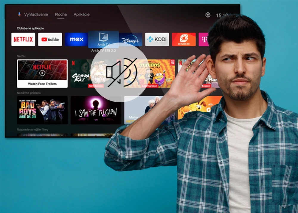 Android TV - Ako opraviť ak nefunguje zvuk?