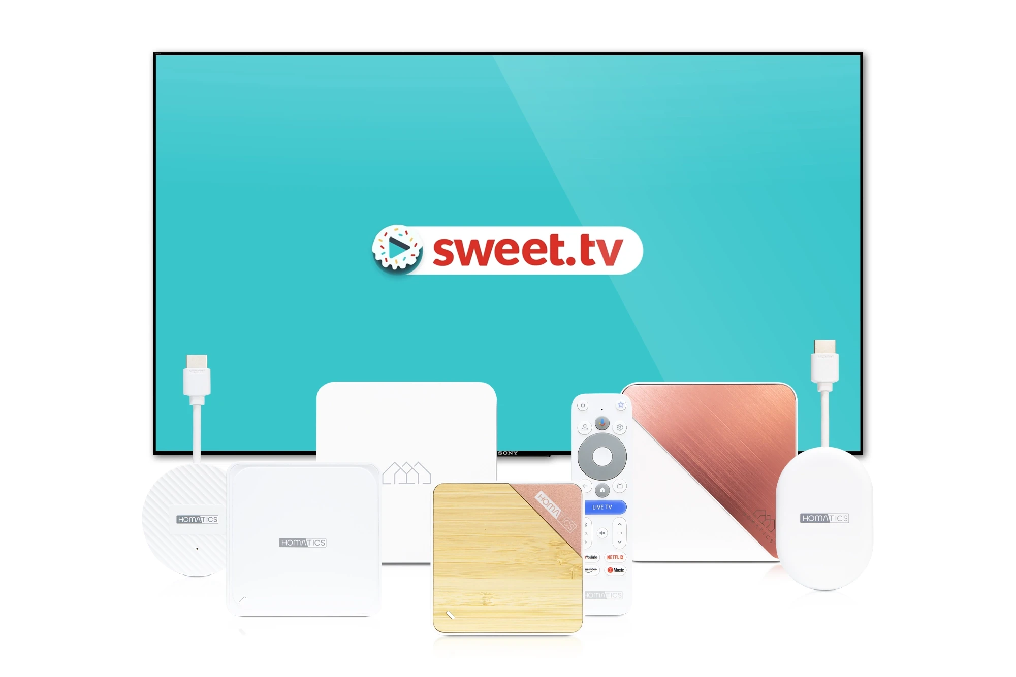 Získajte SWEET.TV len za 1euro / 5 Kč a užite si filmové premiéry na maximum s Homatics | ABcom.tv